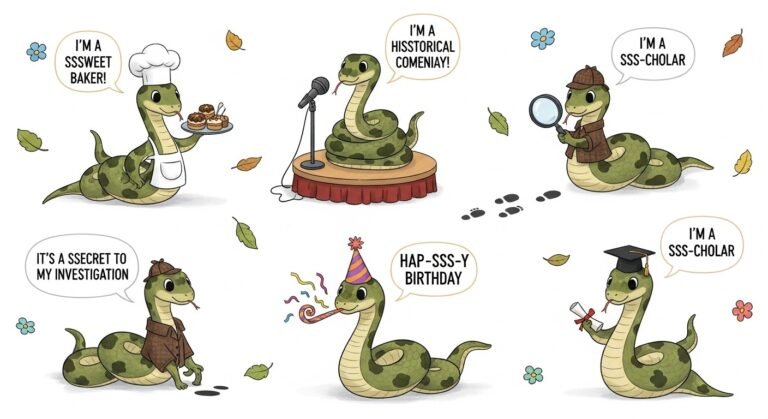 snake puns