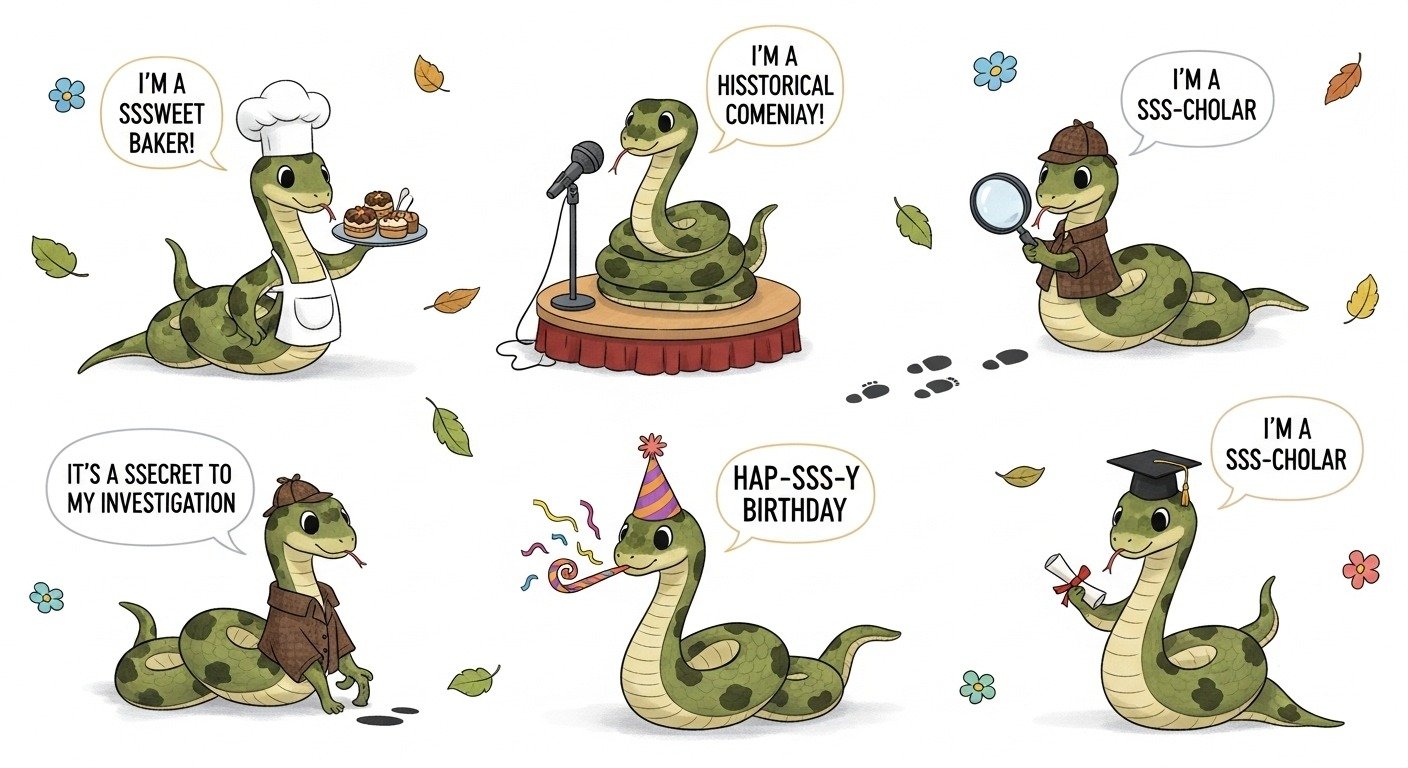 snake puns