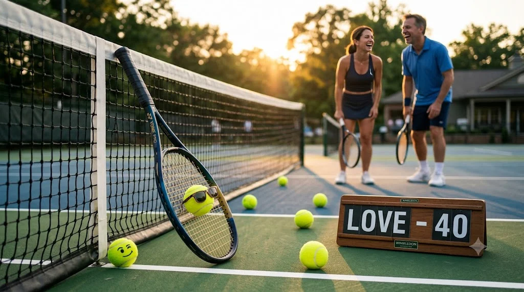 Clever Tennis Puns for Adults
