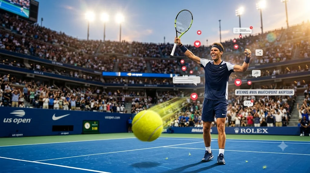 Tennis Puns for Social Media Engagement