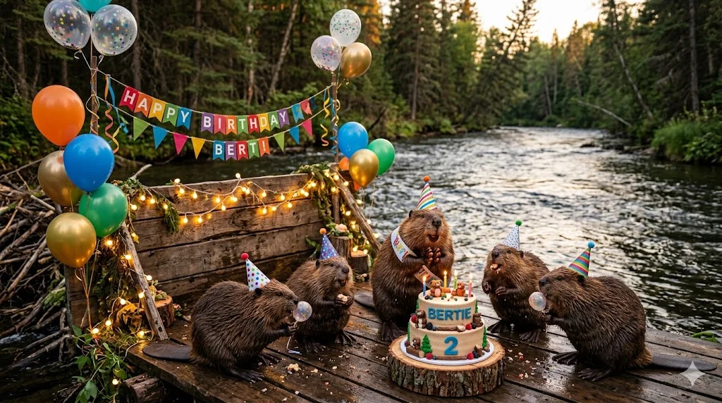 Beaver Birthday Puns