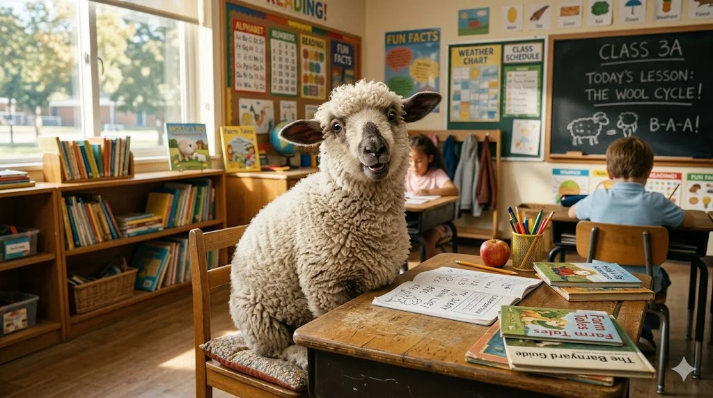 Sheep Puns for School