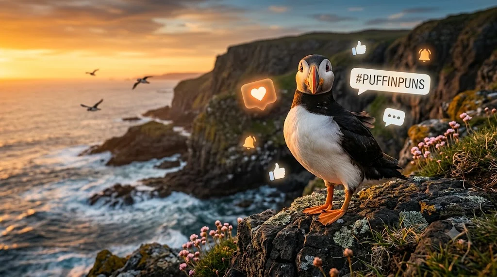  Puffin Puns for Social Media Engagement