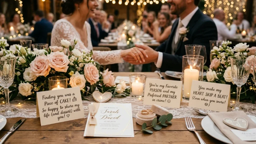Romantic Wedding Puns for Love Messages