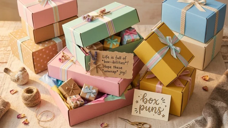 box puns