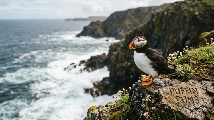 puffin puns