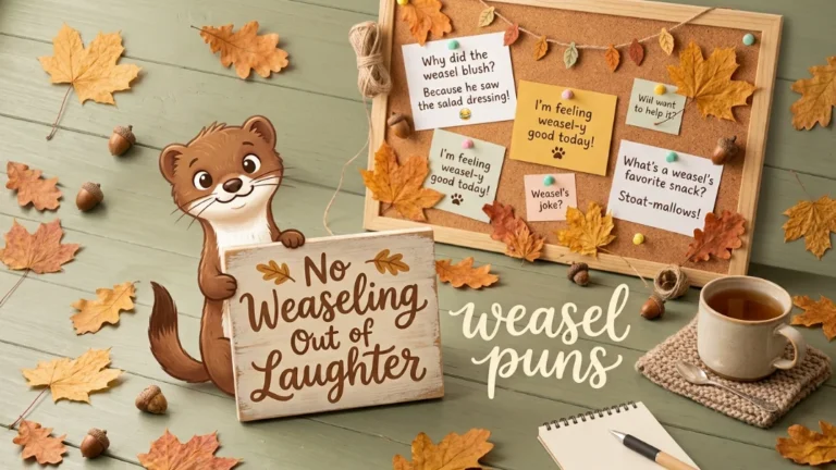 weasel puns