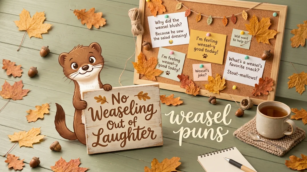 weasel puns