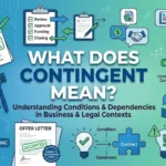 What Does Contingent Mean