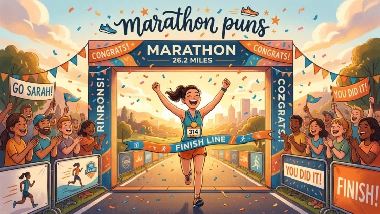 marathon puns