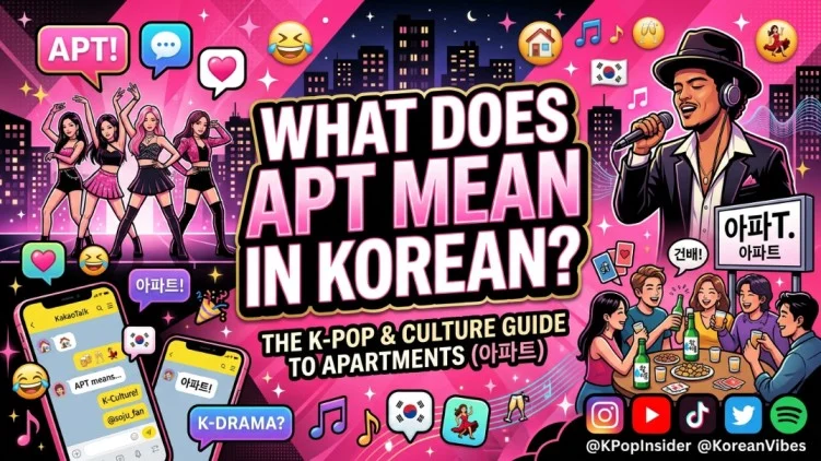 what does apt mean in korean