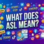 what does asl mean
