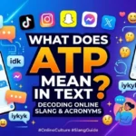 what does atp mean in text