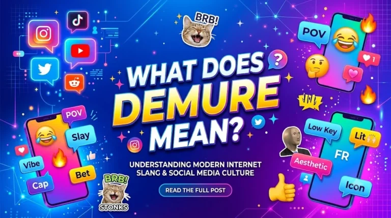 what does demure mean