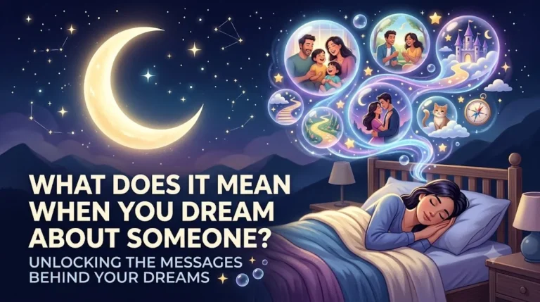 what does it mean when you dream about someone