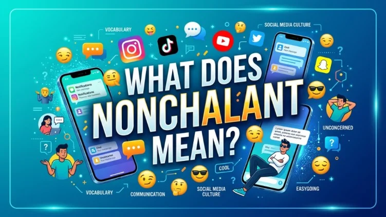 what does nonchalant mean