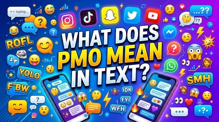 what does pmo mean in text