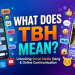 what does tbh mean