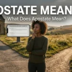 apostate meaning