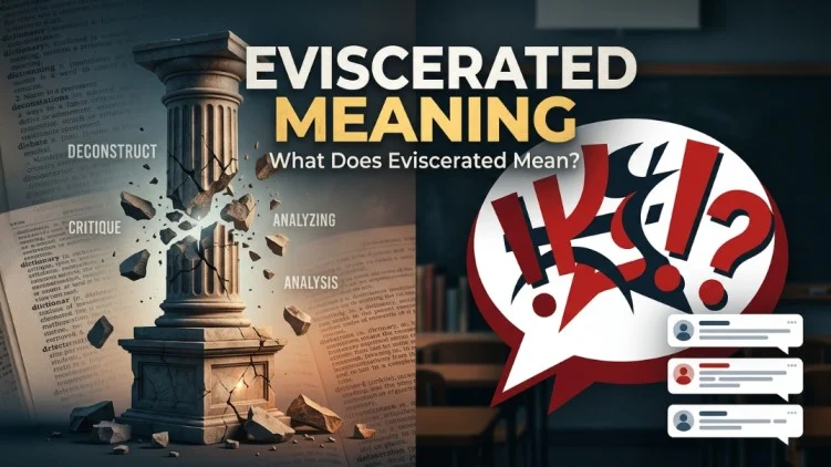eviscerated meaning