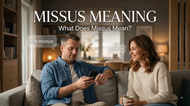 missus meaning