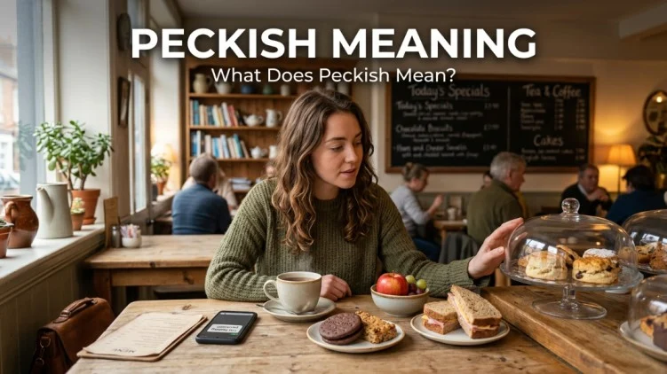 peckish meaning