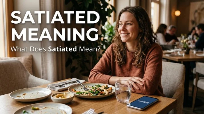 satiated meaning