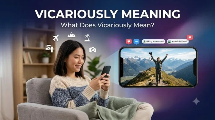 vicariously meaning