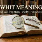 whit meaning